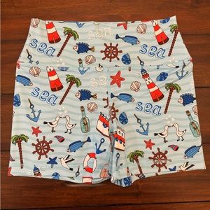 RoktheBox Little Voyage Shorts 4.5” Mid-Rise Shorts Size XL